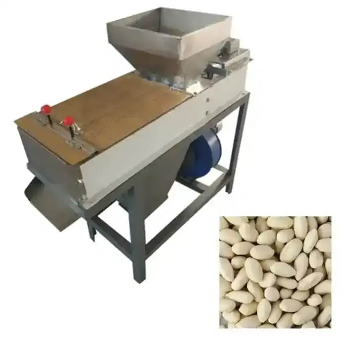 Descascador de amêndoa e amendoim tipo molhado, descascador de pele de amendoim, máquina de remoção de pele de amendoim