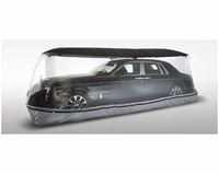 Protection Extérieure Gonflable Capsule Voiture Bulle Couverture 5x2x2m Auto Gonflable Grêle Preuve Couverture De Voiture Dôme 0.7mm PVC Bâche
