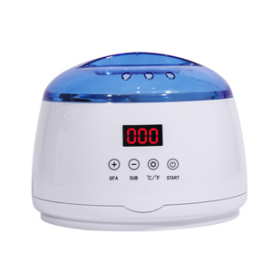 Scaldacera Elettrico Professionale <span class=keywords><strong>con</strong></span> Termostato Regolabile e Coperchio Trasparente per Depilazione Corpo, Pentola Portatile 400cc - Product Image 3