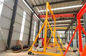 자동차 수리점 용 휴대용 갠트리 지브 크레인 자동차 섀시 유지 보수를위한 무거운 리프팅 - Product Image 4
