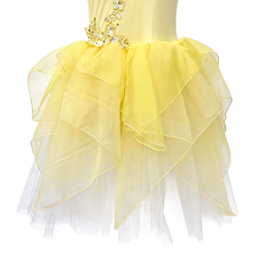 Water Nymph Fairy Ballet Dress Handmade Sleeping Beauty Floral Embroidery Romantic Ballet Tutu <b>Nutcracker</b> Performance Long Dress - Product Image 4