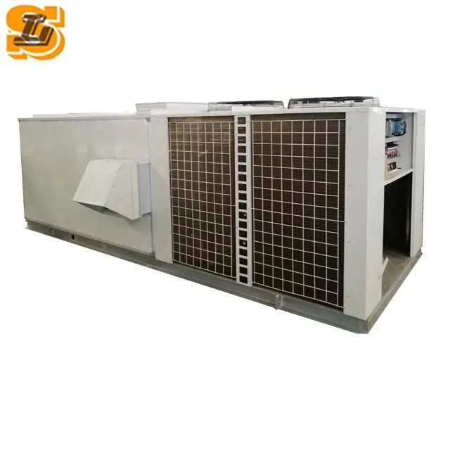 HVAC Central Atap Unit Pendingin Udara dengan Pendingin DX Coil