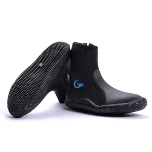 Bottes de plongée sous-marine imperméables en néoprène 5 mm, chaussures de plongée sportives antidérapantes, bottes de surf, bottes de plongée en apnée, OEM/ODM - Product Image 2