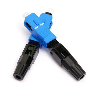 ตัวเชื่อมต่อไฟเบอร์ออปติกแบบฝัง Ftth ชนิด SC/APC สีเขียว ทำจากพลาสติก - Product Image 6