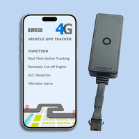 Rastreador GPS Benway BW03A GLONASS 4G LTE con Tarjeta SIM, Corte Remoto de Combustible, PCS y LBS para Motocicleta - 1 Año de Aplicación IOS/Android