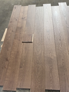 Parquet en bois franc européen personnalisable, couleur noyer naturel, chêne blanc laqué UV, pour intérieur, idéal pour la maison - Product Image 5