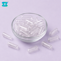 HPMC coquilles de capsules végétariennes hypromellose à base de plantes sans OGM faible teneur en eau stable pour les API