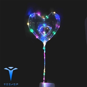 Lámina Transparente Luminosa con Patrón de Animales de Dibujos Animados 3D para Globo Led y Bola <span class=keywords><strong>Bobo</strong></span> - Product Image 3