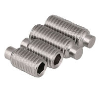 Vis sans tête DIN915 à pointe cannelée M2 M2.5 M3 M4 M5 M6 M8 M10 M12 en acier inoxydable 304, vis métriques hexagonales