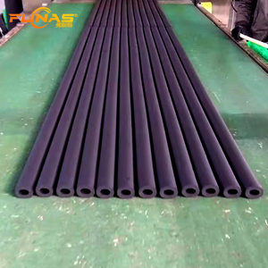Tubo de Aislamiento de Espuma de Goma para HVAC de Funas, Estructura de Celda Cerrada, Ecológico, Resistente al Fuego, Revestimiento Térmico para Tuberías, para Ahorro de Energía - Product Image 2