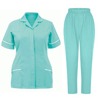 Tenue de travail personnalisée à manches courtes pour personnel d'hôtel, vêtements de nettoyage pour femme, uniforme de ménage