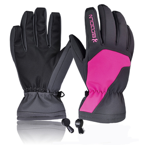 Wholesale adult ski gloves winter waterproof and cold windproof warm gloves for men women - Product Image 5
