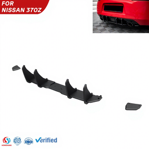 โรงงานเฉาเซิงหาง ขายส่งลิ้นกันชนหลังสำหรับนิสสัน <span class=keywords><strong>370Z</strong></span> รุ่นปรับโฉม ปี 2012-2020 ชุดแต่ง <span class=keywords><strong>370Z</strong></span> ดิฟฟิวเซอร์กันชนหลัง อุปกรณ์เสริมกันชน - Product Image 1