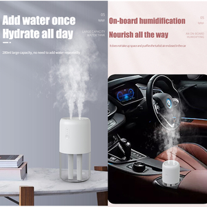 Hxtc88 חדר שמן אתרי ארומה diffuser נטענת אוויר נייד טהר קטן אדים אלחוטי עבור הבית - Product Image 4