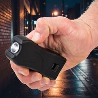 Outil de défense personnelle Streetwise Life Guard Battery Self Defense Tool 398 PRO Model, corps en plastique, lampe torche UV, lumière blanche pour la défense personnelle