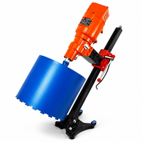 Machine de forage diamantée à 3 phases et 3 vitesses Tengrui TR-600 pour le carottage de béton de grand diamètre et le perçage de trous profonds