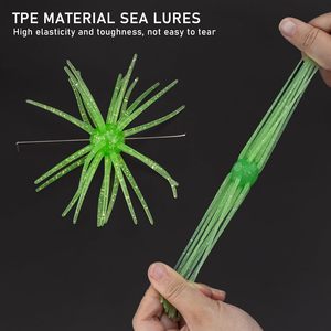Nouvelle boule de leurres en TPE en forme d'ormeau, appât souple bionique pour la pêche au bar, au poisson mandarin et au poisson noir dans les eaux profondes - Product Image 4