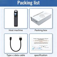 Grabadora de Voz Digital WAV con Grabación Panorámica Envolvente, Reducción de Ruido HD, Activación por Voz, USB, Aleación de Zinc, 4200min, para Reuniones