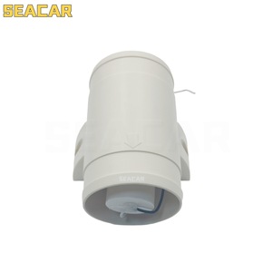 Ventilador de Extracción de Flujo Axial Seacar, de Plástico Blanco, para Montaje en Pared, Uso Marino en Embarcaciones - Product Image 2