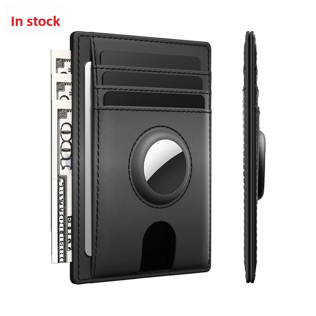 Yamo PU Slim Fashion Credit Holder RFID Blocking Smart Wallet Mens