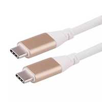 Kustom 1m 2m 3m USB Tipe C nilon jaket kabel dengan 60W 3A pengisian cepat Data untuk ponsel kamera Braid SHIELD