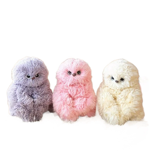 Nuevo Peluche de Búho y Perezoso que Canta y Mueve la Cabeza, Muñeco de Peluche Eléctrico para Colgar en el Bolso - Product Image 3