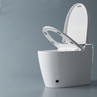 Professionnel Intelligent Commode Salle De Bains Cuvette De Toilette Siphon Chasse D'eau Led Affichage Numérique Électrique Smart WC Toilette