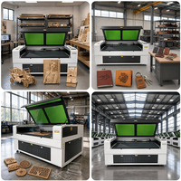 Cortadora Láser CNC de CO2 Duradera 1490 1410 Refrigerada por Agua de Alta Precisión para Grabado y Corte de Plástico, Acrílico, Madera, MDF y Papel