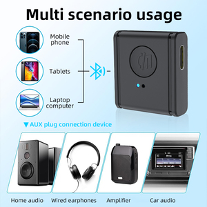 Mini Receptor Inalámbrico Estéreo para Auto con Bluetooth, Adaptador de Audio con Puerto AUX de 3.5mm, Cargador para Receptor Bluetooth 5.3, en Existencia - Product Image 4