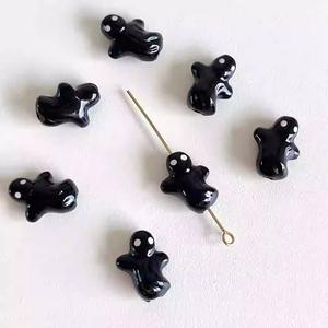 Cuentas de cerámica pintadas a mano serie peruana importada diseños de animales coloridos para pulsera DIY collar joyería abalorios de porcelana - Product Image 3