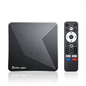 El <span class=keywords><strong>decodificador</strong></span> en línea inteligente mejorado de nueva generación X88 Pro X5M Amlogic Chip posee una <span class=keywords><strong>mejor</strong></span> decodificación de video e imagen HDR10 + - Product Image 1