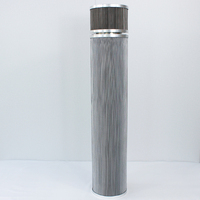 Cartouche filtrante plissée en fibre de verre pour huile de boîte de vitesses de générateur éolien, élément filtrant spécialisé pour éolienne
