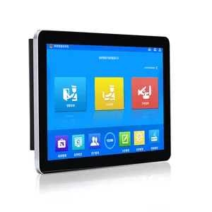 10 11.6 12 15 17 19 21 inch Android all in one PC ip65 lcd industrial pc rs485 rs232 hmi touch screen industrial panel pc