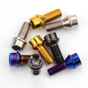 สลักเกลียวล้อไทเทเนียมอัลลอย tmj ดัดแปลงรถยนต์น้ำหนักเบา M12/P1.25 M14X28/P1.5Mm - Product Image 2