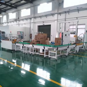 สายพานอัตโนมัติสำหรับม้วนและบรรจุภัณฑ์ รุ่น Bzx-8213 สำหรับเครื่องพันฟิล์ม ขนาด 2200*2100*1450 มม. - Product Image 1