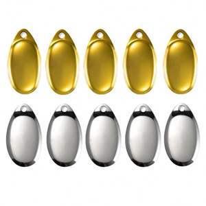 Usine En Gros Multi Taille Types De Pêche Spinner Cuillère En Laiton Lame De Pêche Accessoires De Pêche Spinner Lames - Product Image 5