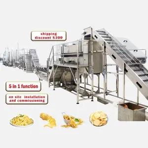 CANMAX Manufacturer Fully Automatic Potato Chips Making Machine