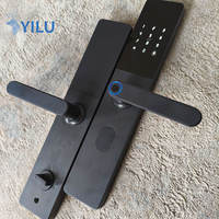 Cerradura Inteligente con Conexión WiFi OEM, Cerradura Biométrica Tuya con Huella Dactilar, Contraseña y Tarjeta para Apartamentos, Hoteles y Casas