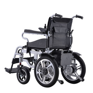 Silla de ruedas eléctrica de viaje ultraligera superventas 2024, diseño plegable automático portátil para equipos de rehabilitación para discapacitados - Product Image 3