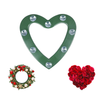 Support d'arrangement de fleurs humides et sèches en éponge en mousse florale personnalisée avec ventouses pour les décors de mariage et de fête