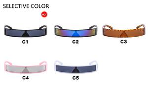 Vente chaude protection UV une pièce lunettes de soleil mode lunettes de soleil cadre petites nuances lunettes de soleil luxe y2k lunettes de soleil vint - Product Image 3
