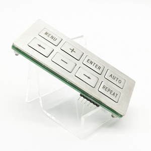 8-Key không thấm nước thép không gỉ cơ khí kiosk số bàn phím nhỏ bàn phím & BÀN PHÍM sản phẩm categor - Product Image 4