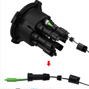 กล่อง NAP 8 พอร์ต FTTH กล่อง CTO สำหรับภายนอกอาคาร กล่องต่อสายแบบกันน้ำ - Product Image 5