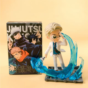 Grosir 7 Model Jujutsu Kaisen Blind Box PVC Action Figure Set Versi Q <span class=keywords><strong>Anime</strong></span> Gojo Satoru Yuji Mainan Koleksi Hadiah - Product Image 2