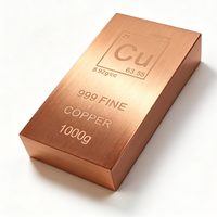 Barre de cuivre de 1 kg 999 pur, excellent rapport qualité-prix