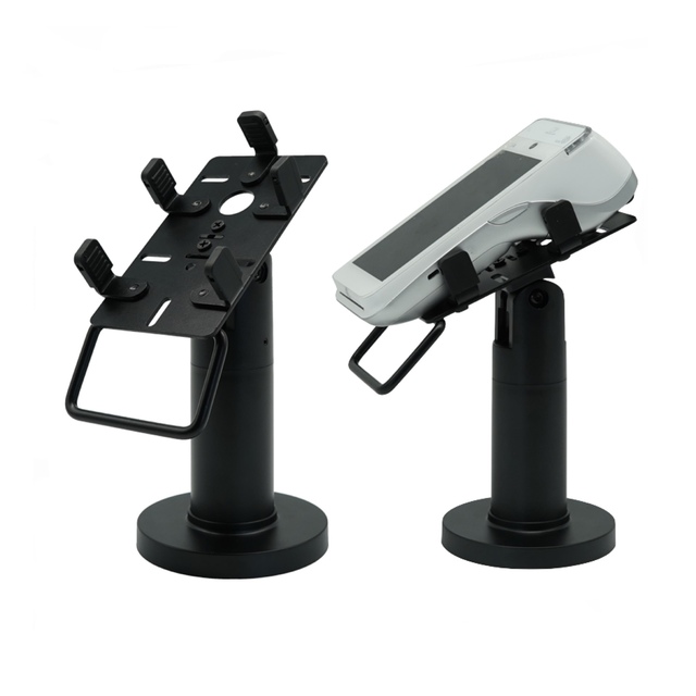 Universal Adjustable Metal Credit Card Terminal Stand Holder for POS EFTPOS Machine,270° Swivel Metal Countertop Stand