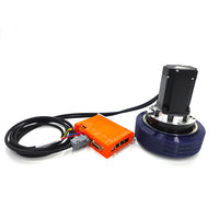 24V 48V 400W 33nm engrenage planétaire Dc sans balais moteur à entraînement Direct roue électrique Agv moteur roue d'entraînement