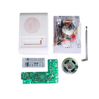 76-108MHZ 210SP Kit de montaje de radio FM AM/FM entrenamiento práctico electrónico enseñanza fabricación de circuitos de soldadura DIY