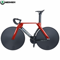 Vélo Fixie à roues fermées, guidon de course pour vélo de piste avec pédalier 58T S/M/L, vélo monovitesse aérodynamique