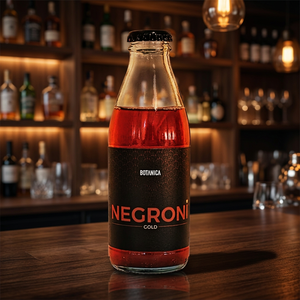 BOTANICA NEGRONI Prêt à boire, sans alcool, mélange équilibré, extraits de plantes, herbes amères filtrées, écorces d'agrumes, épices, 30 bouteilles - Product Image 3